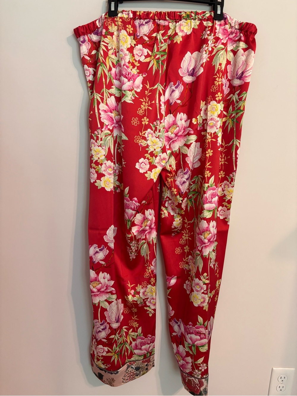 Johnny Was NWT Nailah Silk blend Pajama 3pc Set - Picture 8 of 16